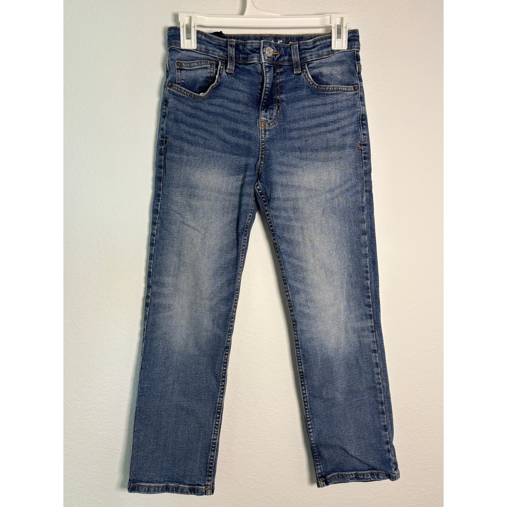 Cat & Jack Boys Straight Fit Stretch Jeans Medium Wash Blue Size 12
